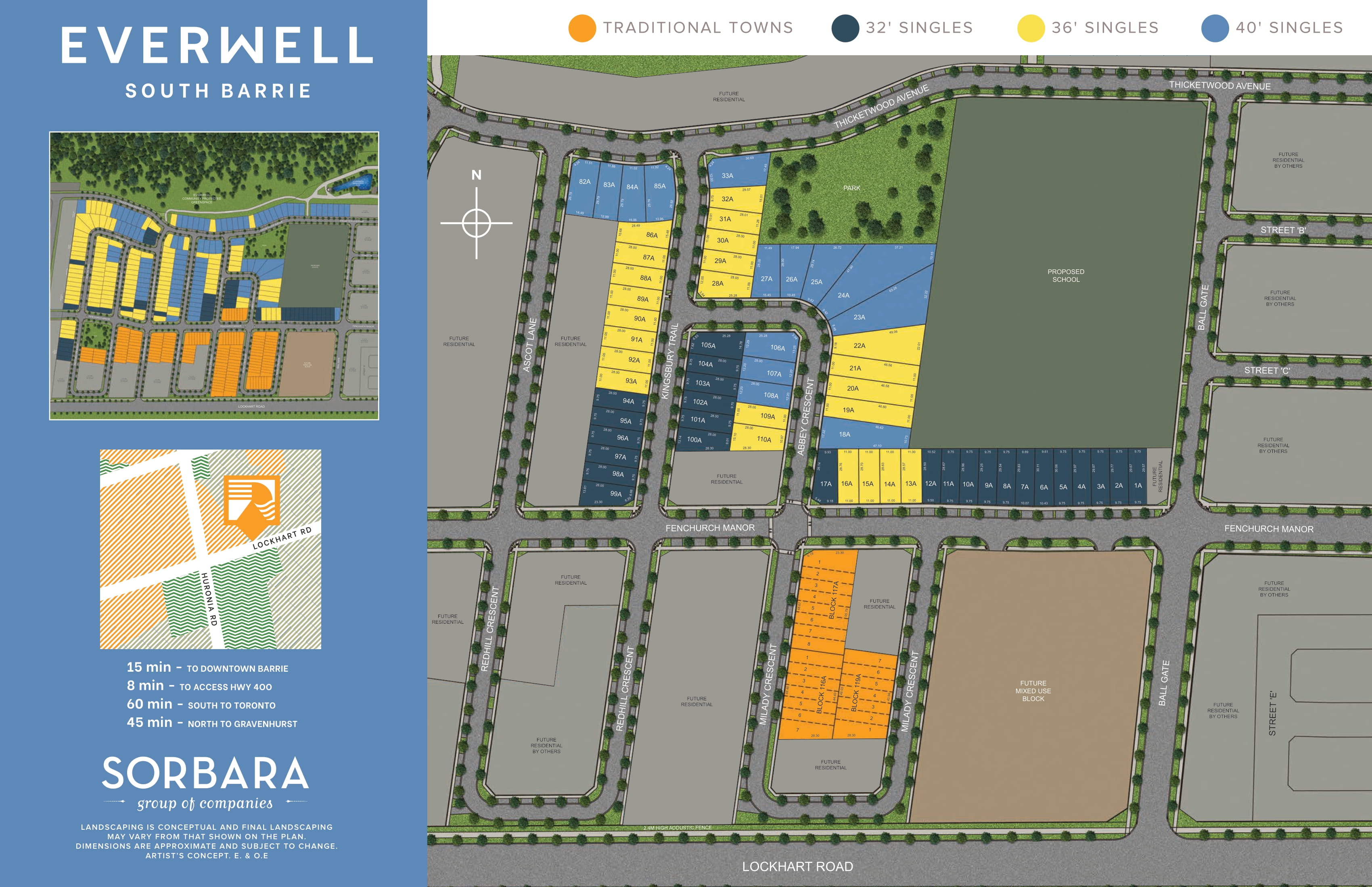 Everwell – Townhome at Huronia Road & Lockhart Road, Innisfil, ON, Innisfil