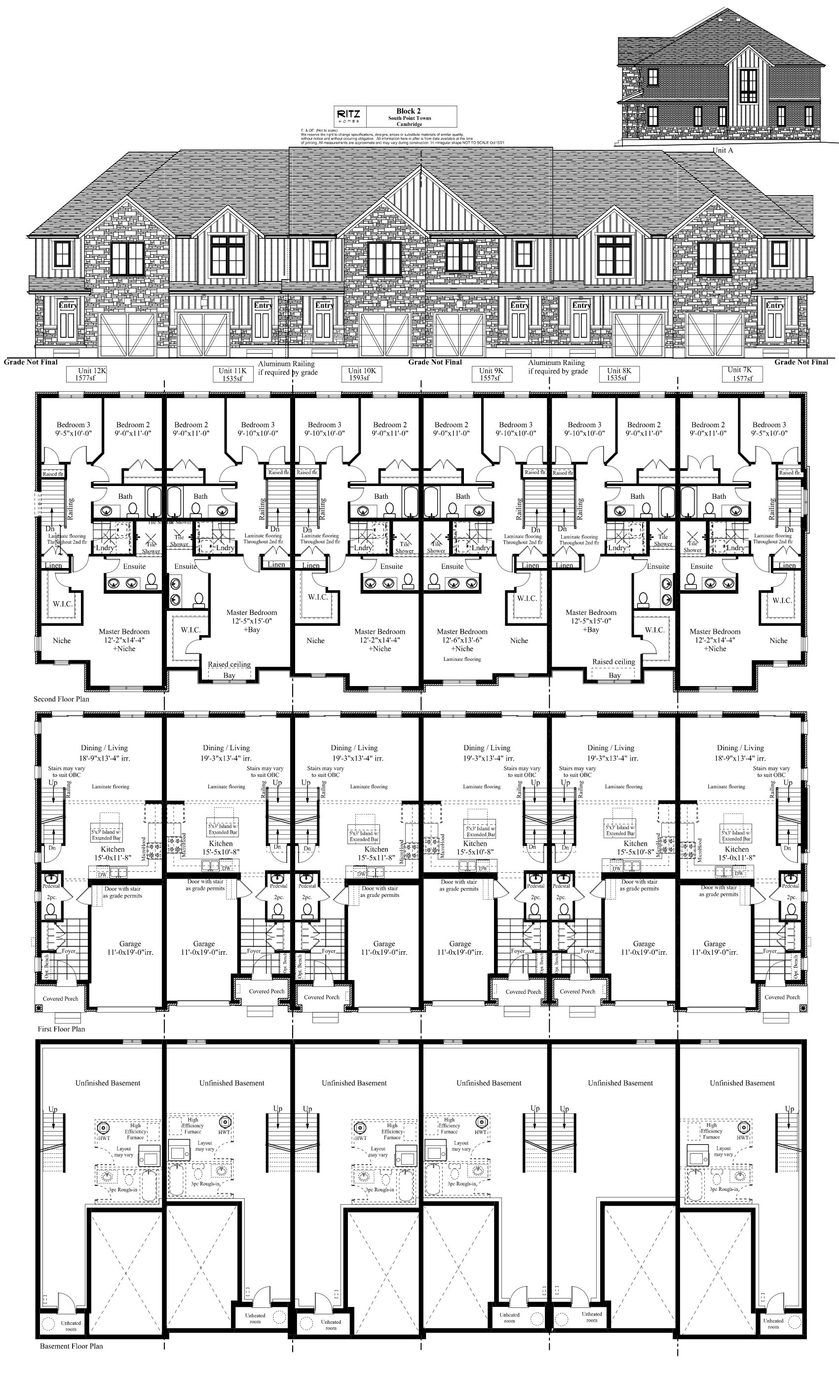 South Point - Cambridge – Townhome at Branchton Road & Dundas Street South, Cambridge, ON, Cambridge
