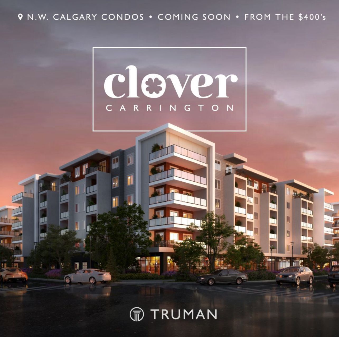 Clover Condos – Townhome at Carrington Blvd NW, Calgary, AB, Pre-construction
