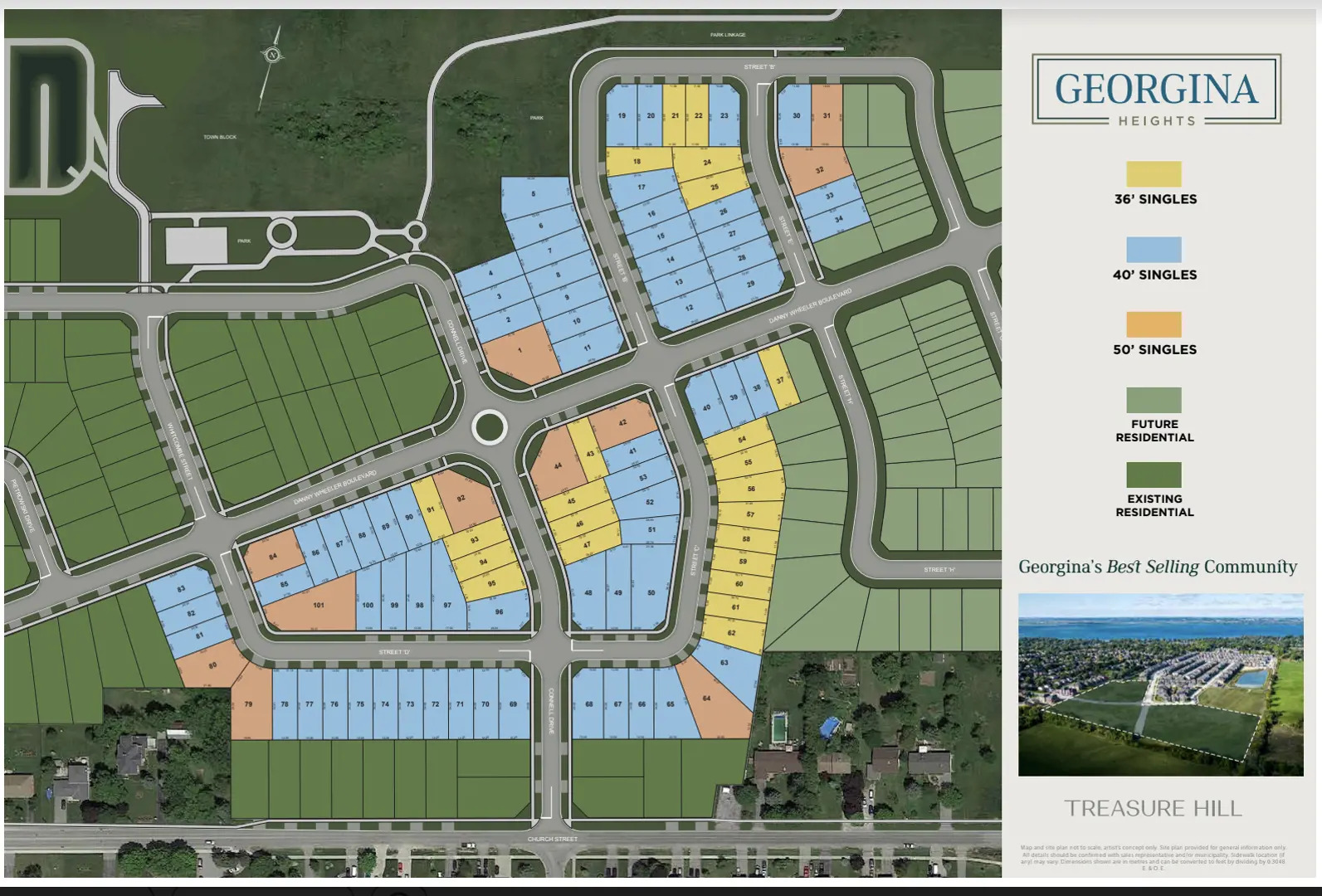 Georgina View – Detached at Church Street + Woodbine Avenue, Pre-construction