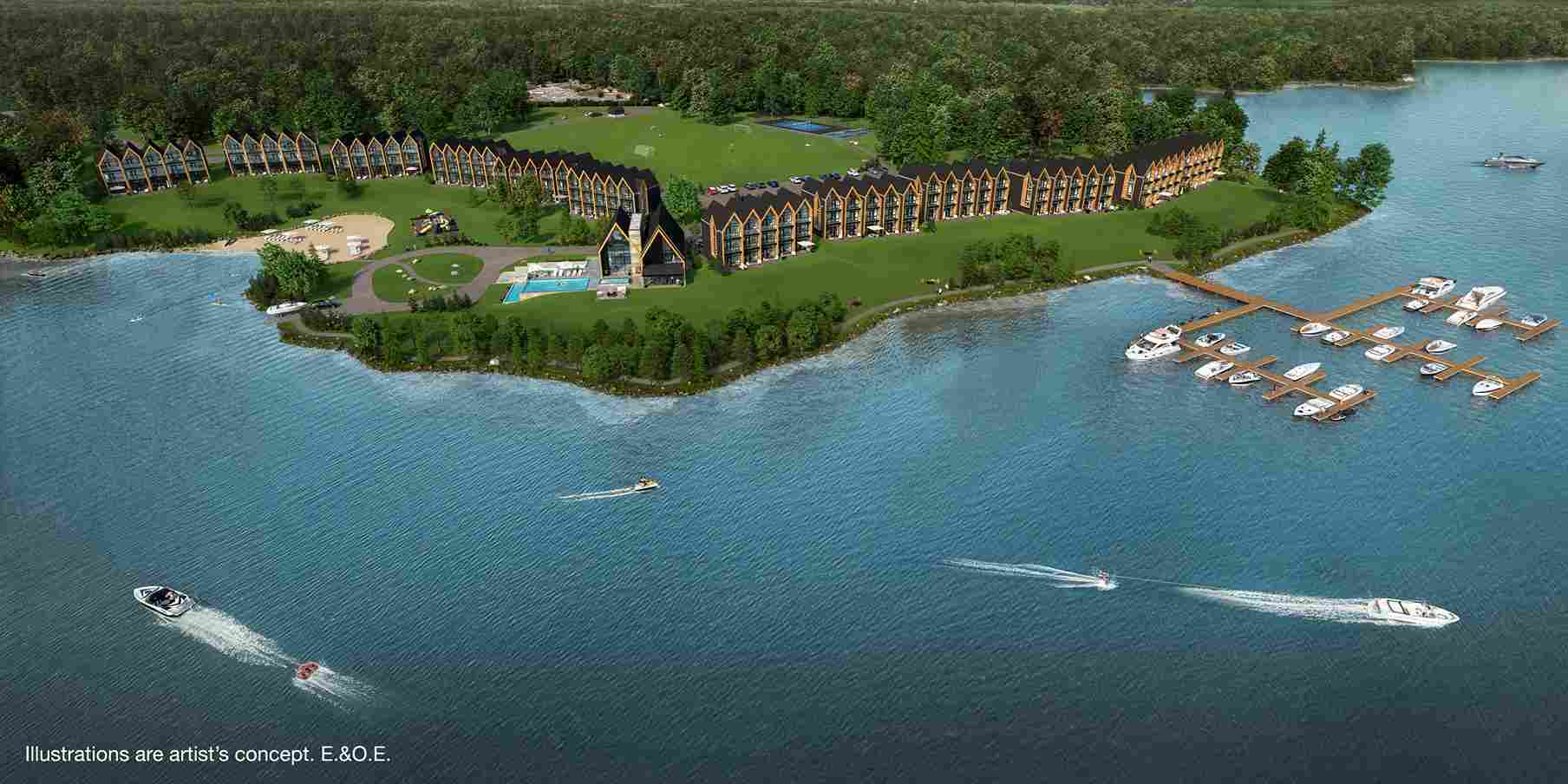 Luna Bay – Townhome at 1711 Delmonte Road, Gravenhurst, ON, Gravenhurst