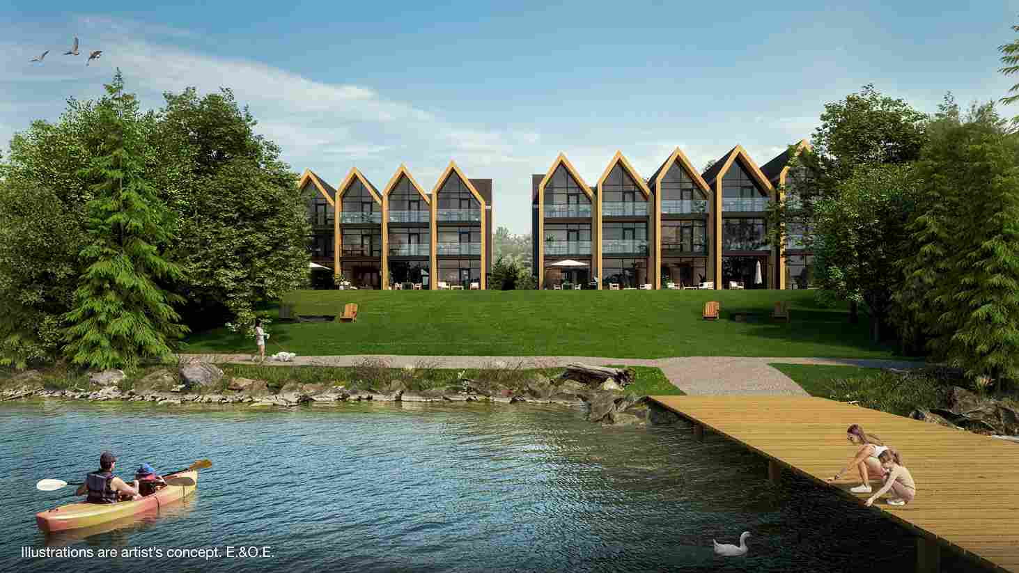 Luna Bay – Townhome at 1711 Delmonte Road, Gravenhurst, ON, Gravenhurst