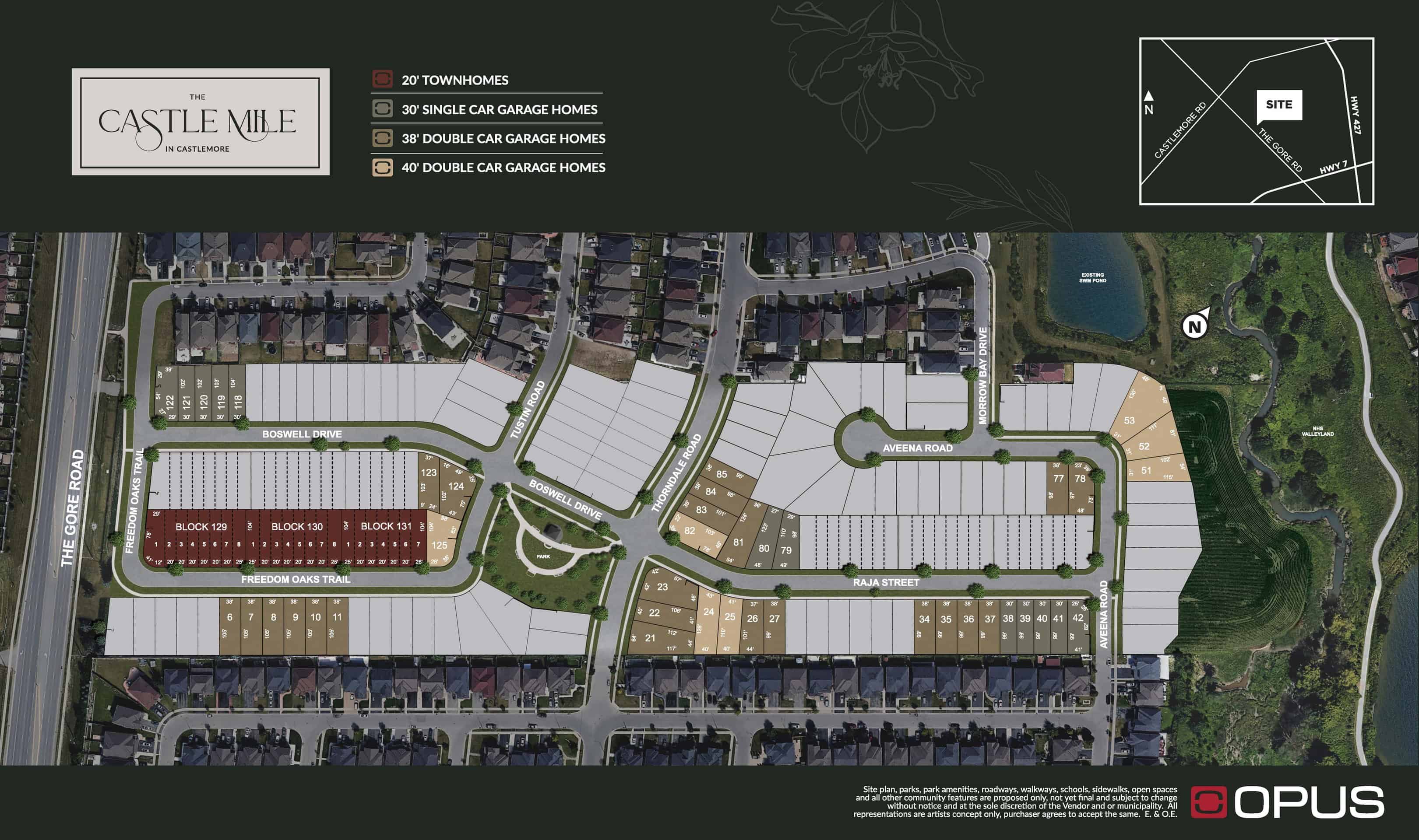 Castle Mile Brampton – Townhome at 9491 The Gore Road, Brampton, ON, Brampton