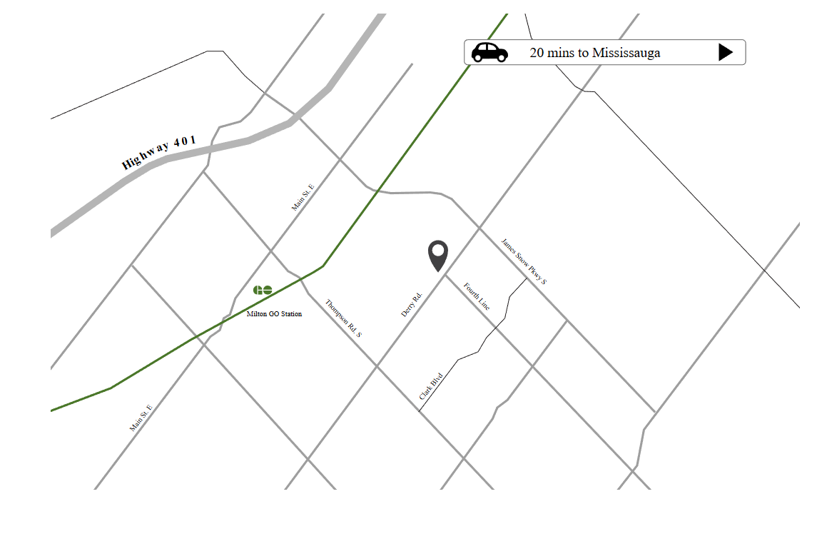 Creekview Collective Towns – Townhome at Fourth Line & Derry Road, Milton, Pre-construction