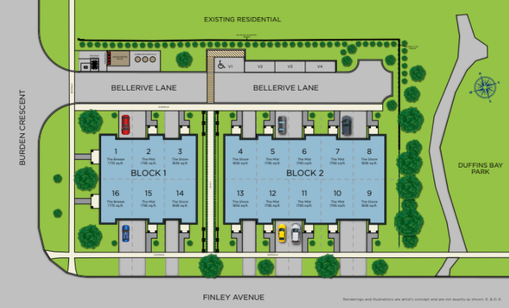 Lakewalk Townhomes – Townhome at 925 Finley Avenue, Ajax, ON, Ajax